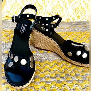 Charles David wedge sandals